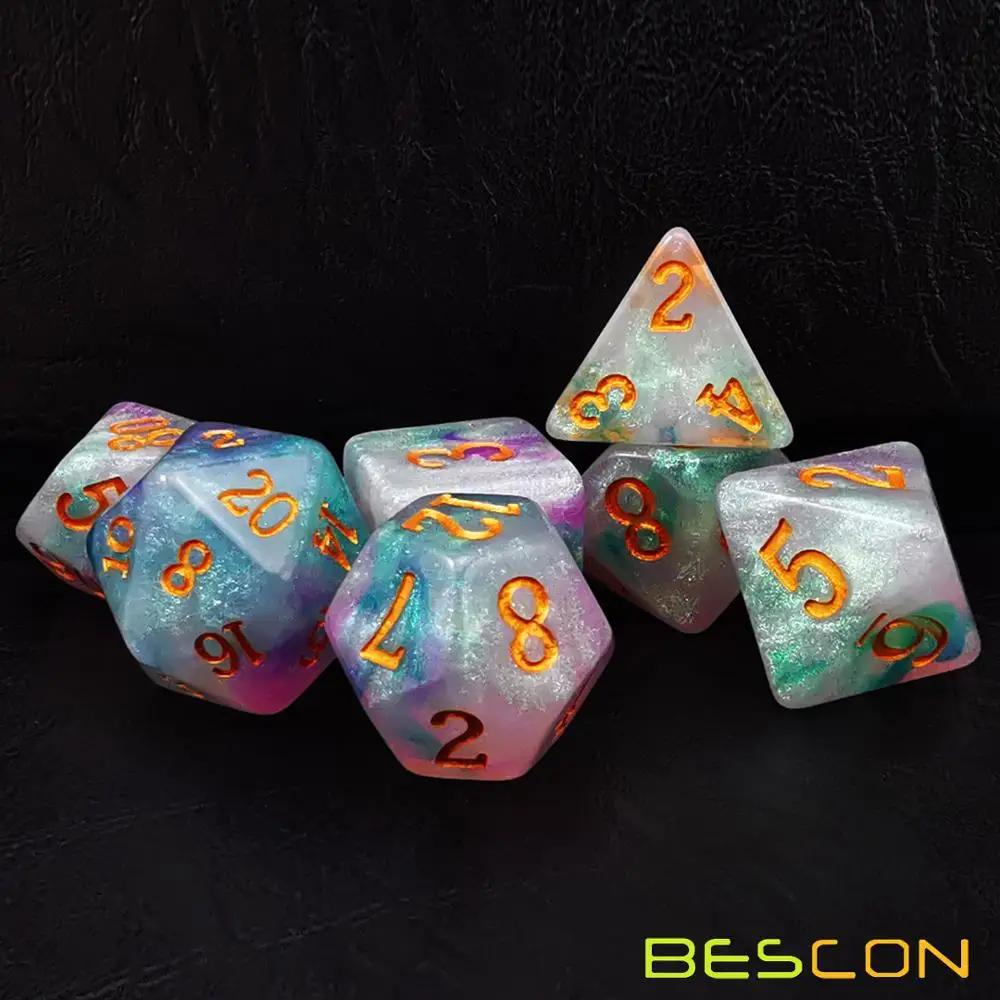 Волшебная детская серия Bescon 7 шт. разноцветные искусственные Волшебные духи