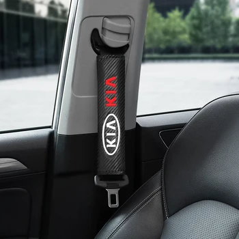

2PCS Car Seatbelt Shoulder Pad Driving Seat Belt Vehicle Pad Cover for KIA K2 K3 K5 Sorento Sportage R Rio Soul Auto accessories