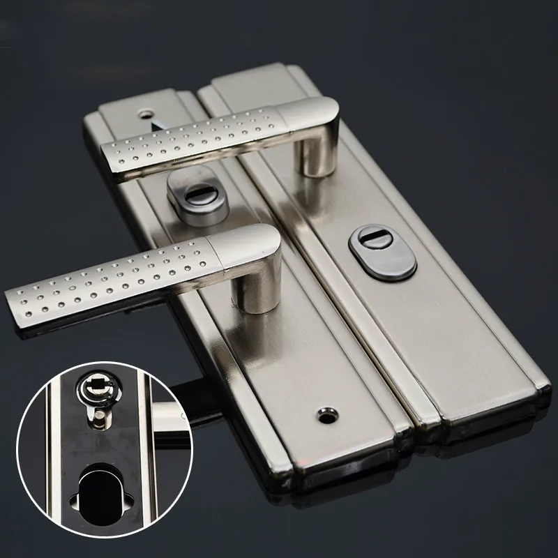 Multi-function thickened door handle easy to install anti-theft security lock anti-smashing handle door lock WF9151035