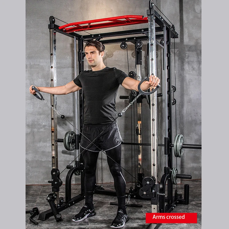 Tussen rib Gangster Gym Commerciële Fitness Apparatuur Grote Uitgebreide Smith Sportman  Gewichtheffen Bed Oefening Machine|Geintegreerde Fitnessapparatuur| -  AliExpress