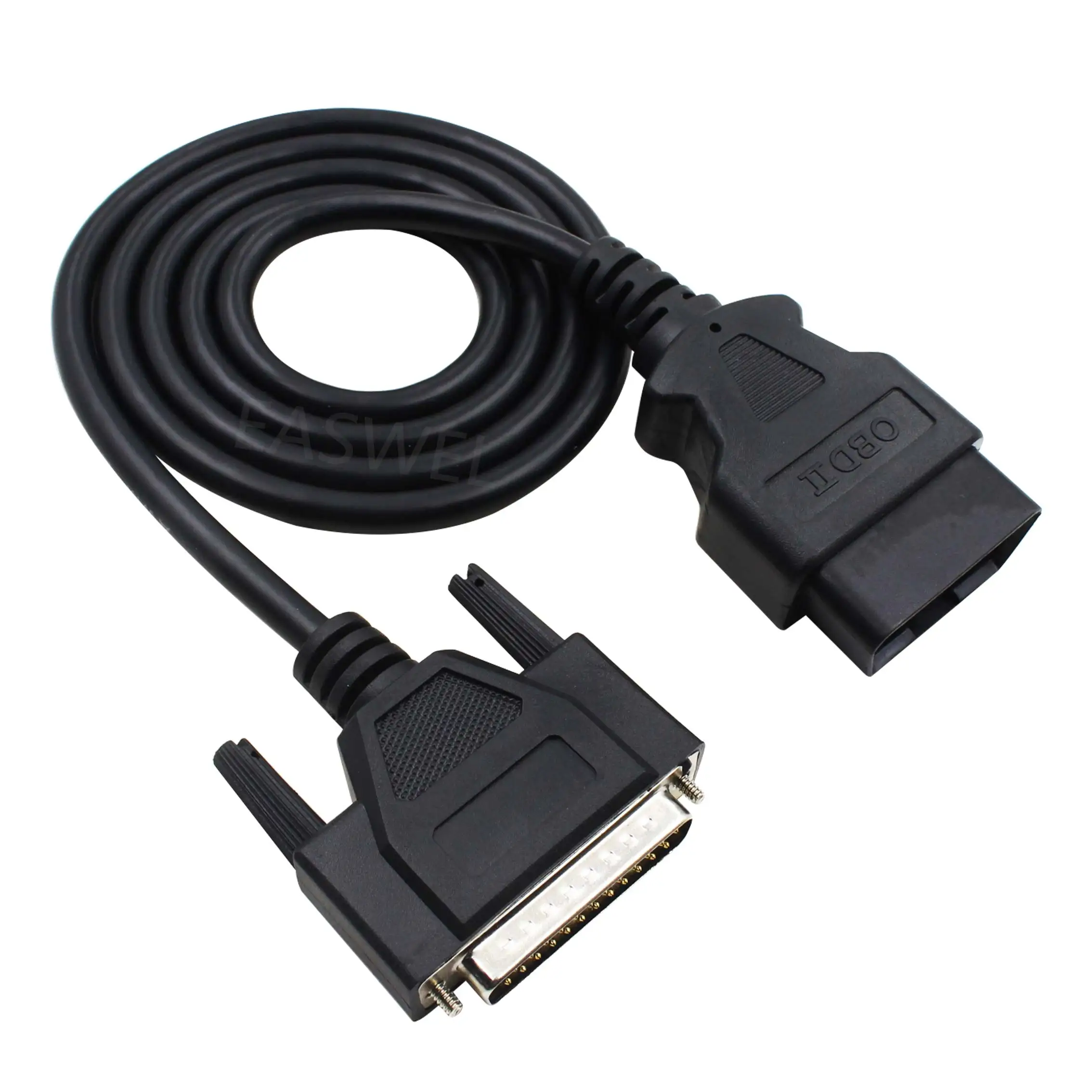50 шт. OBD 2 16Pin штекер в дБ 25Pin мужской удлинитель диагностический удлинитель 100 см