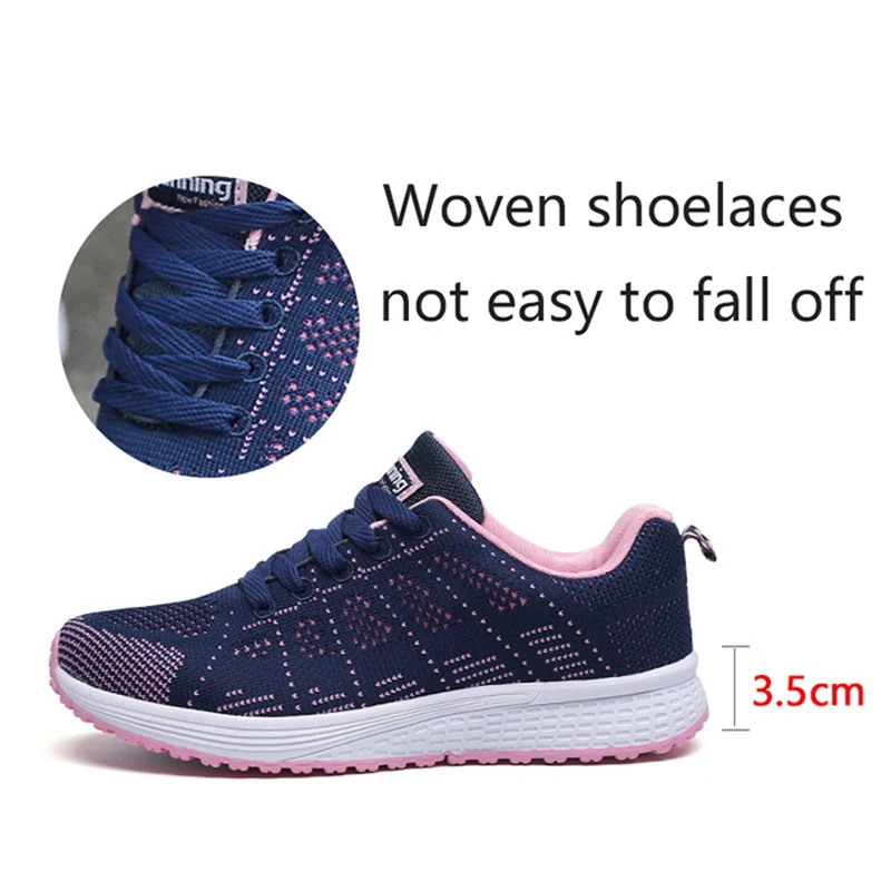 Sneakers da donna scarpe Casual appartamenti Air Mesh scarpe da ginnastica traspiranti scarpe da donna Sneakers da donna scarpe da donna Basket Tenis Feminino