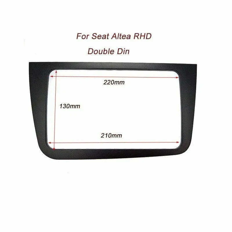 Автомобильная Радио фасция для сиденья Altea 2004 2015 (RHD) Лицевая панель стереосистемы
