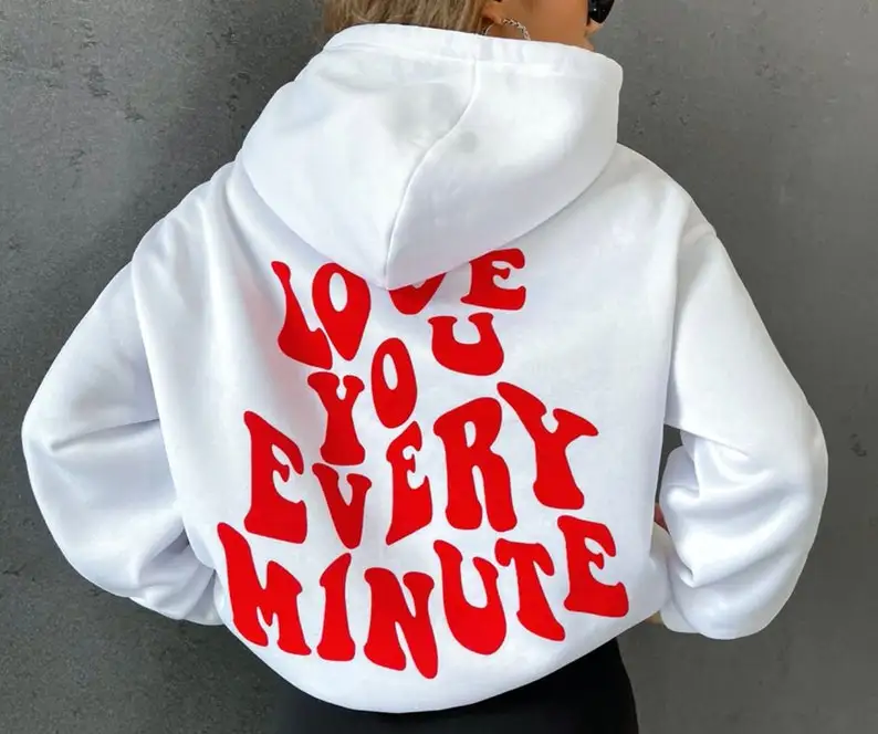 Sugarbaby Love You Every Minute Funny Graphic Cotton Hoody Aesthetic Cotton  Hoodie Tumblr Cute Sweater Women Men Casual Outfit - AliExpress