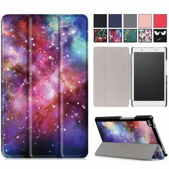 

Tablet case for Lenovo Tab4 8 TB-8504F TB-8504N 8"Ultra Slim Cover Flip Stand PU Leather Magnetic Smart case