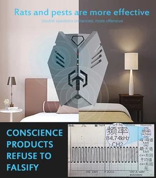 

Ultrasonic Anti Mosquito Repellent Insect Repeller Rejector For Mouse Mole Flies Cockroach Rat Bug Rejection Household Tool