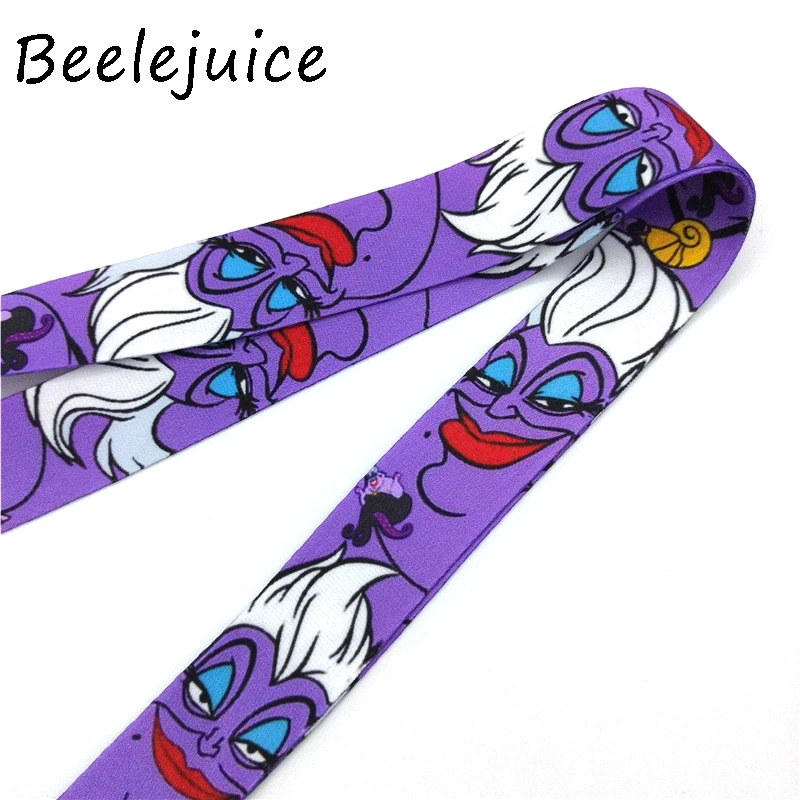 Злая королева Урсула Cruella Maleficent модный простой брелок для мобильного телефона на шею с ремешком для ключей ID карты мобильного телефона USB