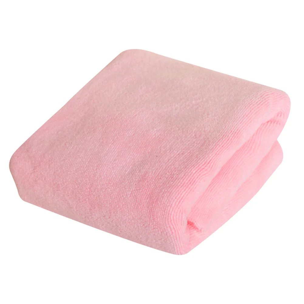 Горячие волосы тюрбан сушки обертывание Полотенце быстро сильное поглощение воды легкий сушки полотенце D6 - Цвет: Pink