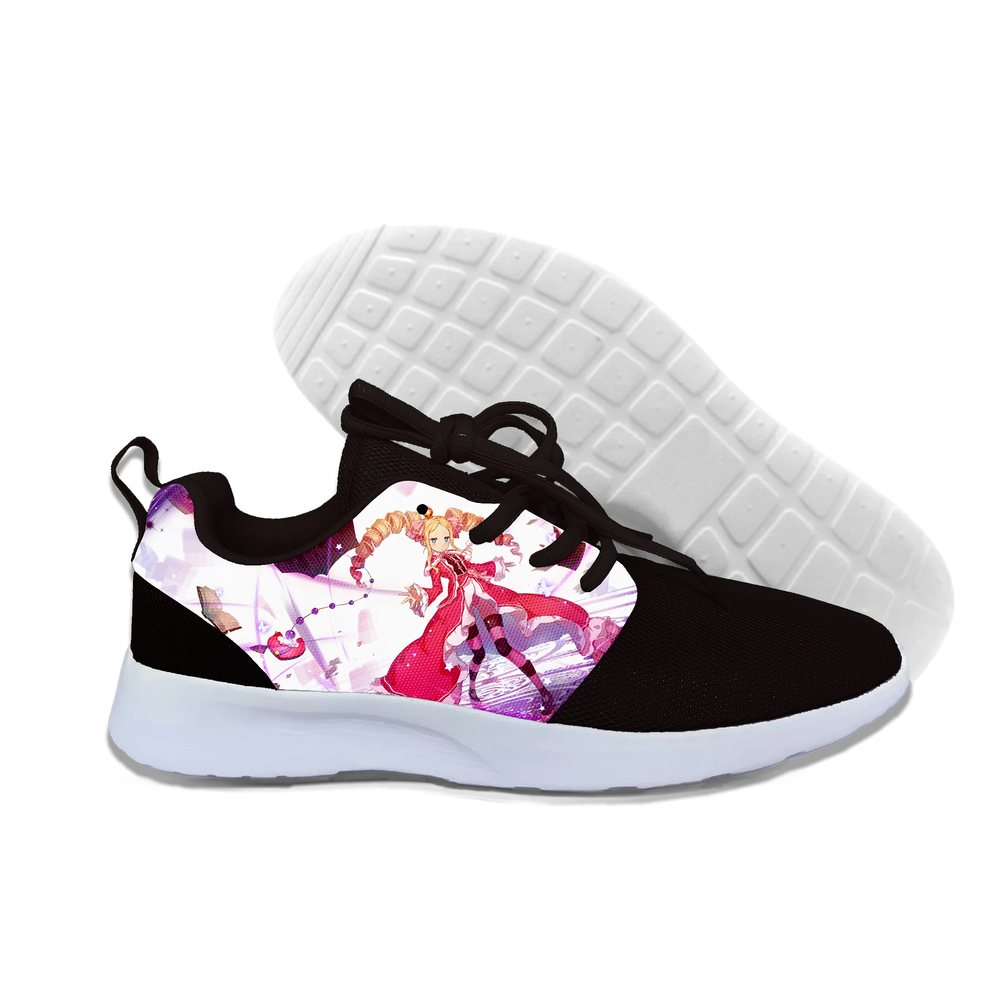 

2019 hot fashion Re Zero 3D casual shoes for men/women high quality Harajuku 3D printing Re Zero Sneakers