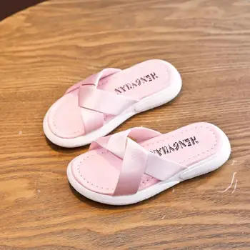 

Children's shoes baby summer children's baby girl candy color flat slippers casual shoes comfortable non-slip