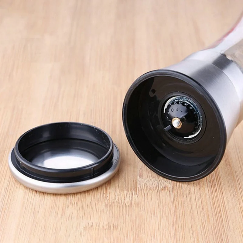 Black Pepper Sea Salt Grinder Coffee Mill Kitchen Multi-Functional Hand Flavoring Grinding Bottle And Jar