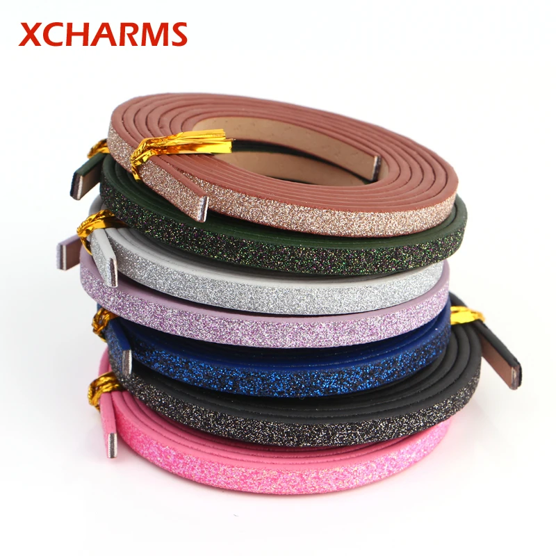 XCHARMS/5 мм/кожаный шнур веревка/ювелирные аксессуары/Запчасти для