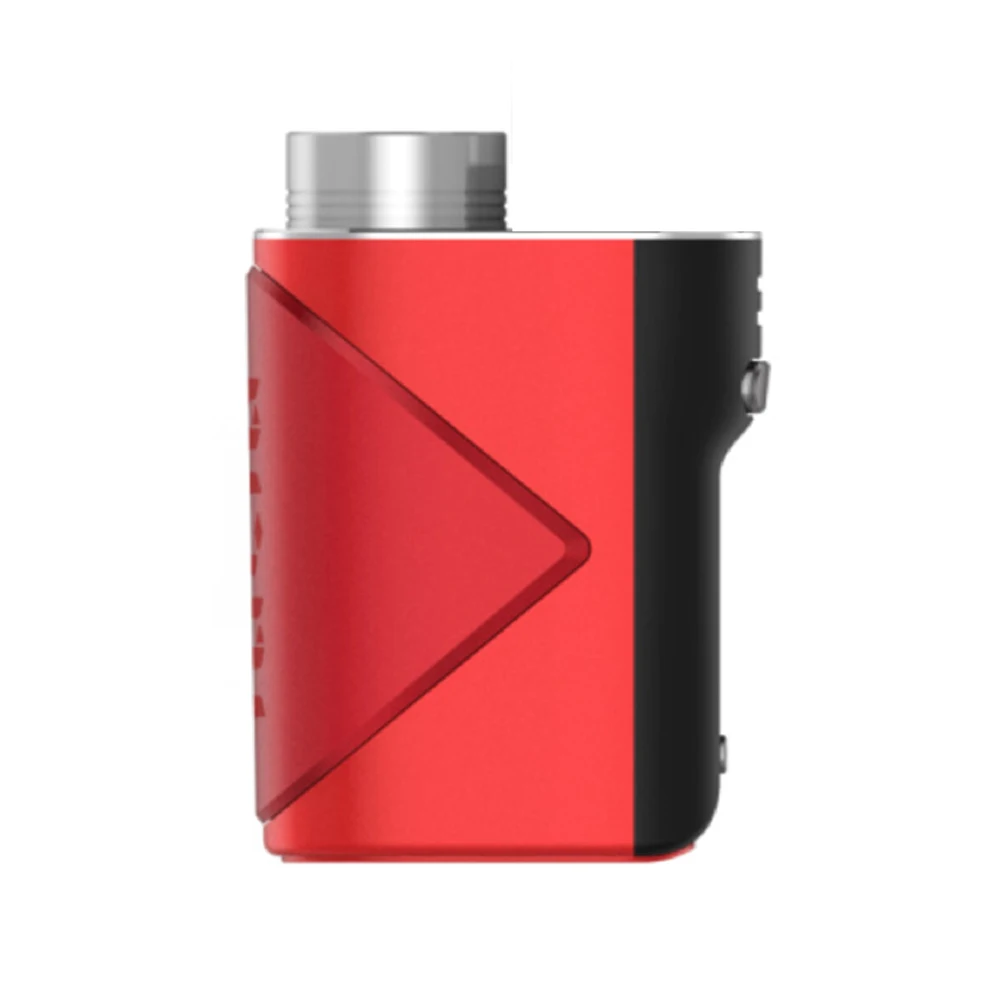 Original Geekvape Lucid 80W TC Box MOD& AS Chip& Powered By Single 18650 Battery& 0.69 Inch OLED Screen Ecig Vape Mod - Color: Red