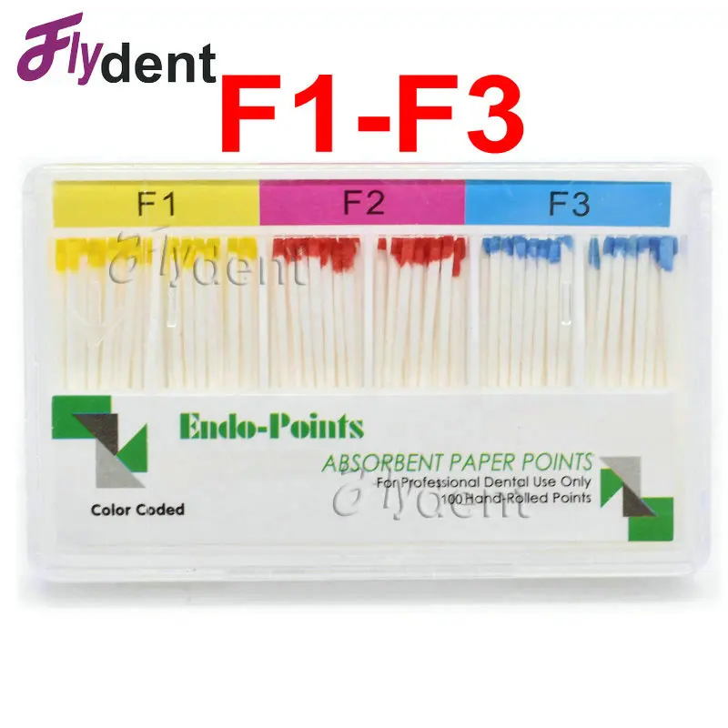 DentalMaterialPaperPointsF1F2F3TaperEndodonticInstrumentFor