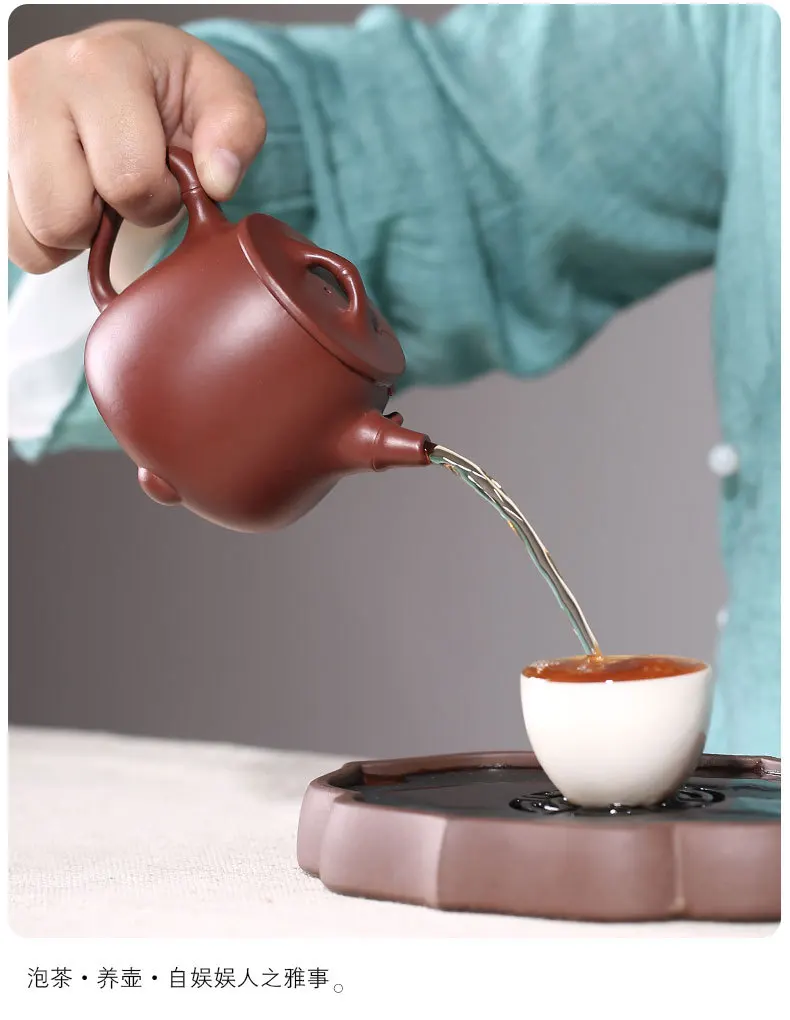 Manufacturers Direct Selling Yixing Clay Teapot Tea Set Raw Ore Dahongpao Tea gao shi piao Entirely Handmade Teapot Customizable