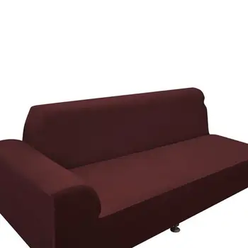 

Spandex 2 Seats 3 Seats L-shaped High Elasticity Sofa Covers Chocolate soft, elastic and comfortable