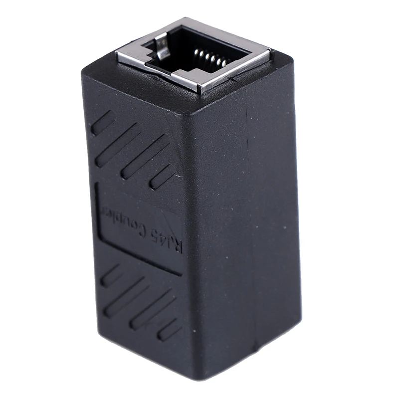 2 шт RJ45 LAN разъем встроенный Cat7/Cat6/Cat5e Ethernet кабель удлинитель адаптер
