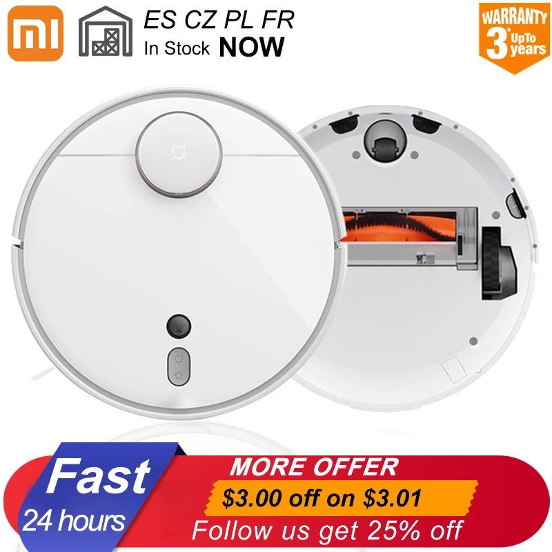 [1 3 days] stock Xiaomi Vacuum 1S LDS Vslam Dual Nav MI Robot Cleaner