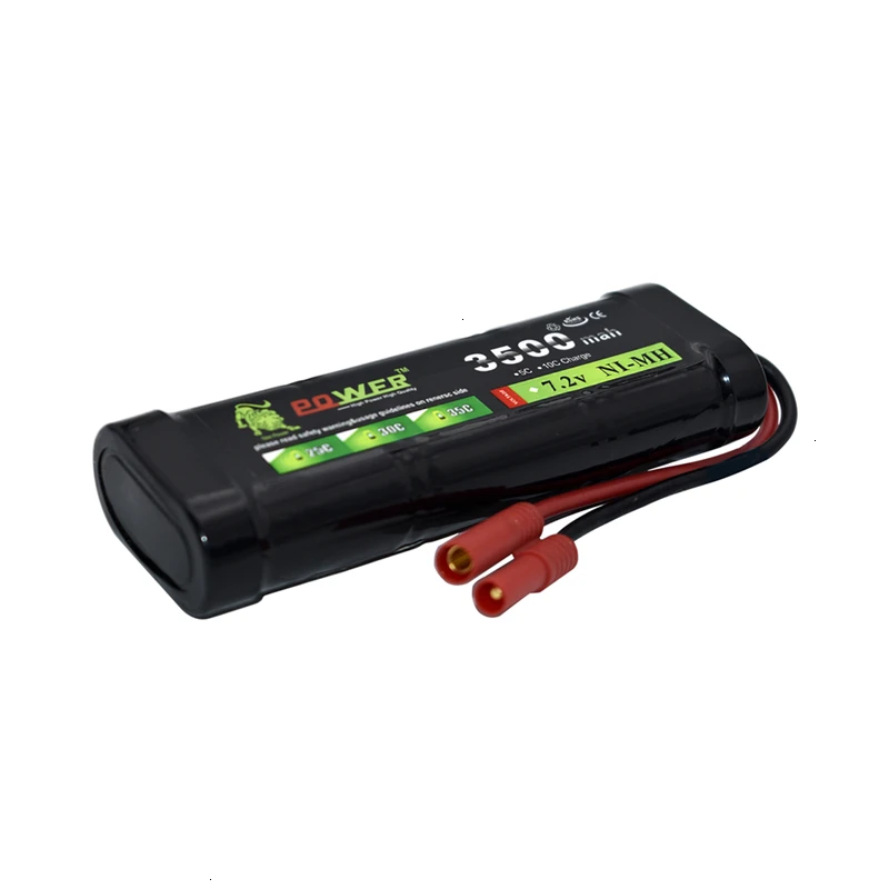 SC* 6 ячеек 7,2 V 3500mAh 15c Ni-MH аккумулятор с разъемом Tamiya для радиоуправляемых игрушек, радиоуправляемых автомобилей 7,2 v перезаряжаемая батарея