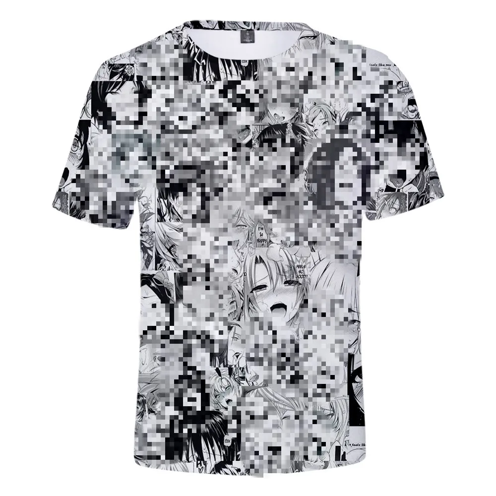 3D T-shirt summer 2020 anime top short-sleeved fashion T-shirt hip-hop short sleeve fun casual T-shirt men and women