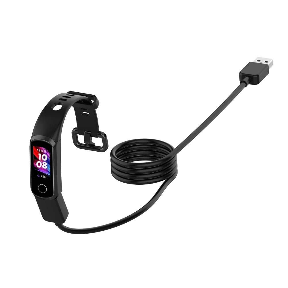 Новинка 2020 1 м зарядное устройство для умных часов USB зарядный кабель Huawei Band 4/Honor