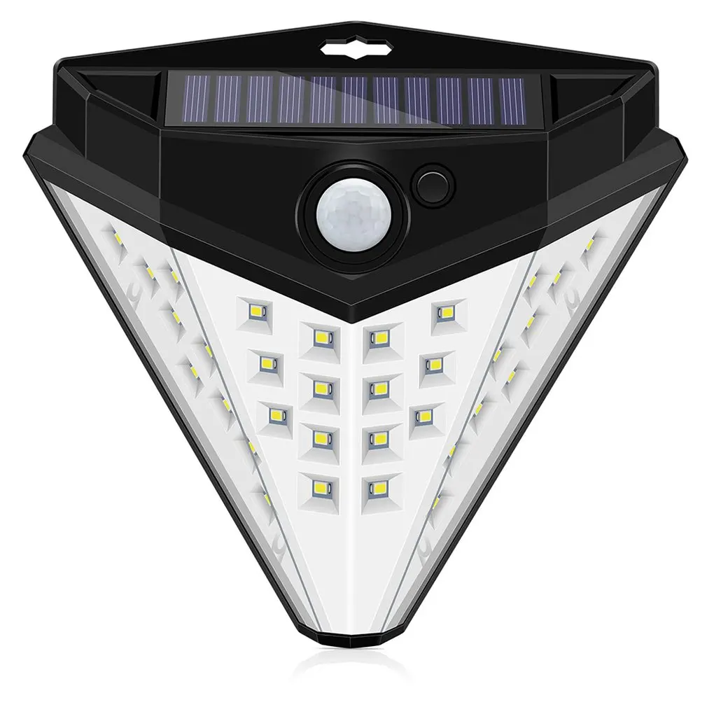 32LED солнечная панель с питанием от энергии, рециркулируемый настенный светильник с активированным движением, садовый светильник, прочный водостойкий светильник s