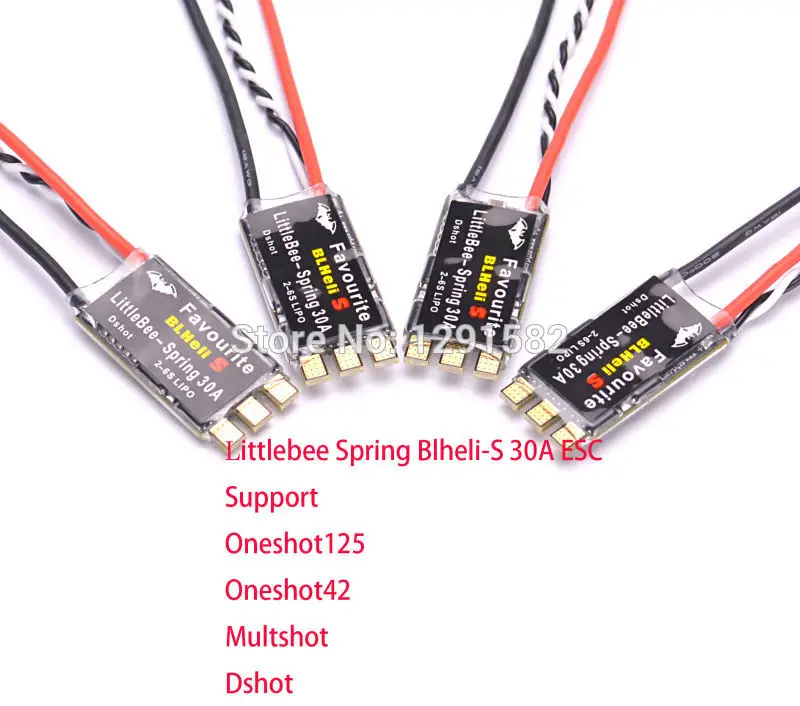 

Hot RS2205 2205 2300kv brushless Motor & Original Littlebee BLHeli-s 20A /30A or Little bee Spring 20A / 30A ESC for Alien 225mm