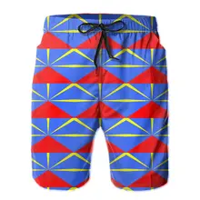 Aliexpress - Causal Shorts Breathable Quick Dry Geek Flags of the regions of France running Proposed Flag Of Réunion (VAR) Hawaii Pants