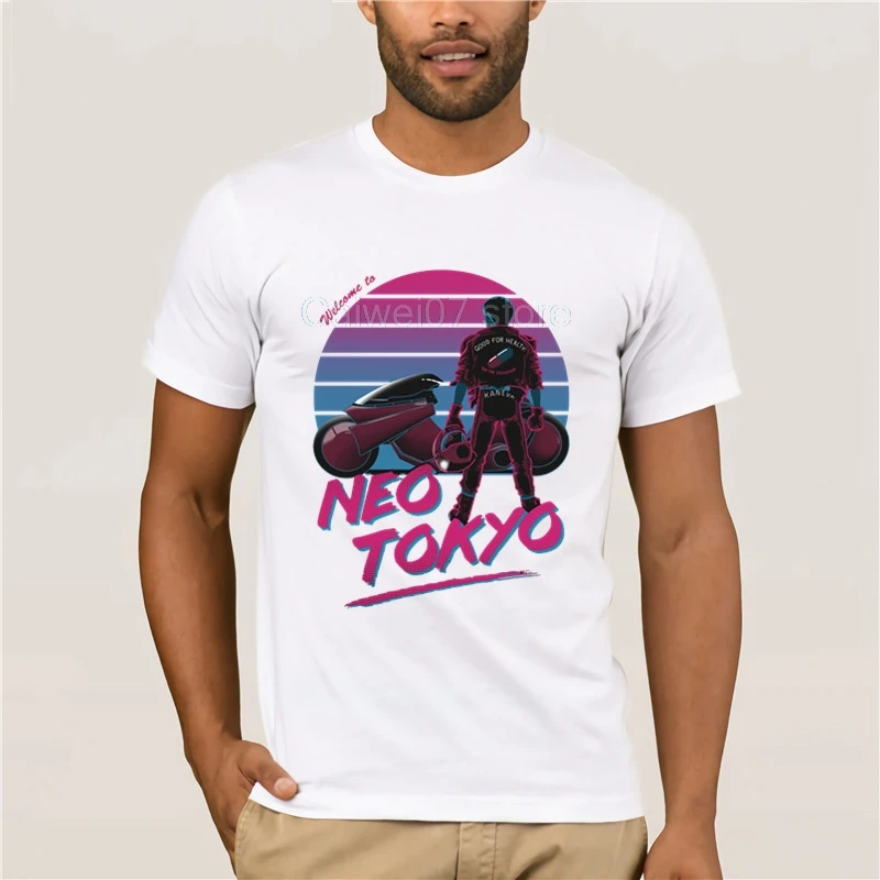 Sports man's T-shirt Welcome to Neo Tokyo summer stary fashion men | Мужская одежда