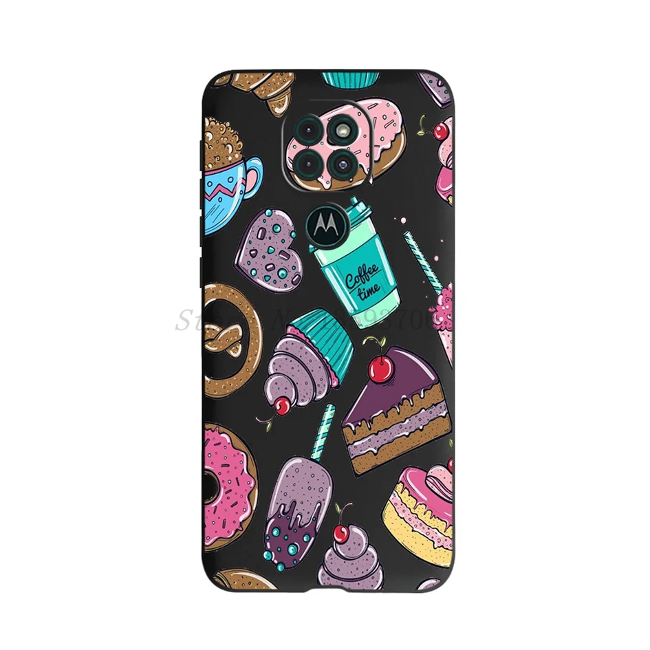 Floral Printed Soft Silicone Phone Cover