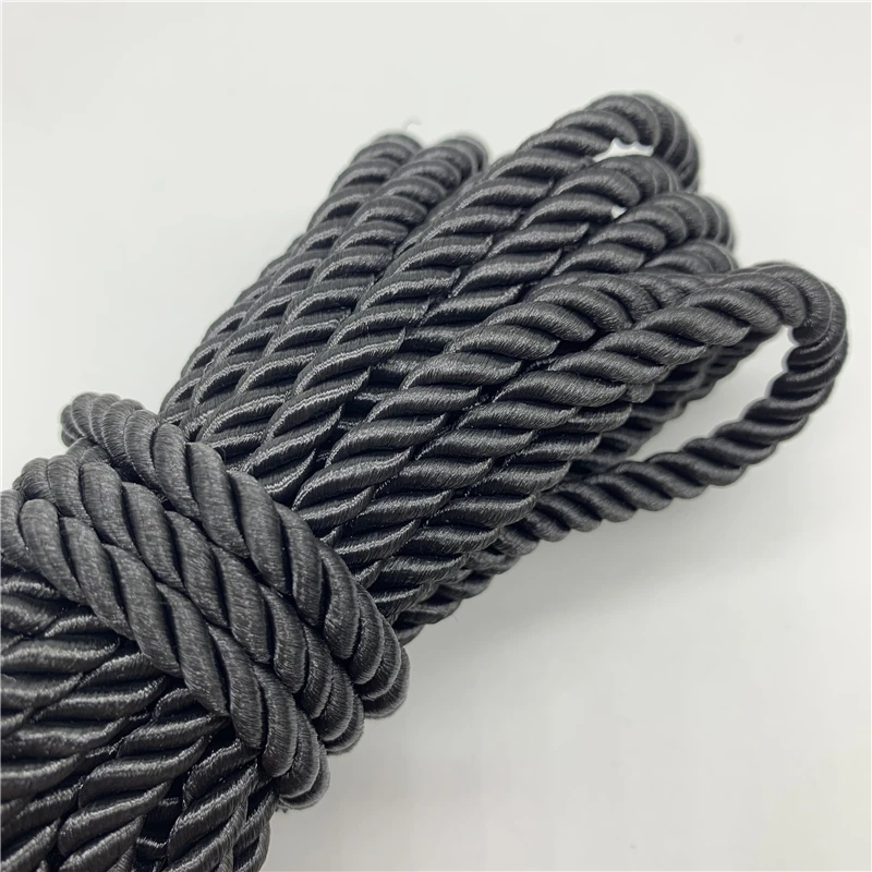 5yards/Lot 5mm 3-Strand Paracord Rope Polypropylene Rope Home Decoration Accessories For Bracelet Rustic Home Decor