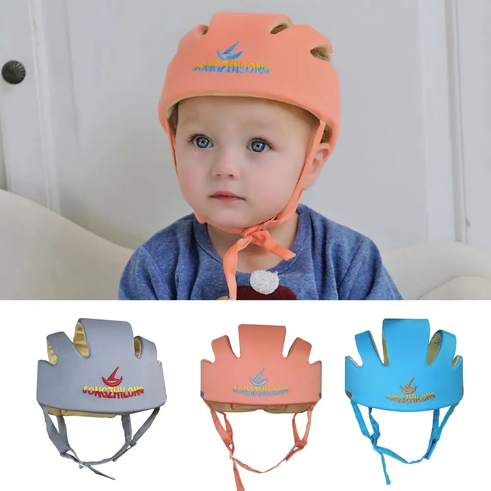 

Adjustable Baby Infant Helmet Protection Hat Baby Safety Helmet Toddler Anti-collision Cap Walk Learning Helmet For 8-60 Months