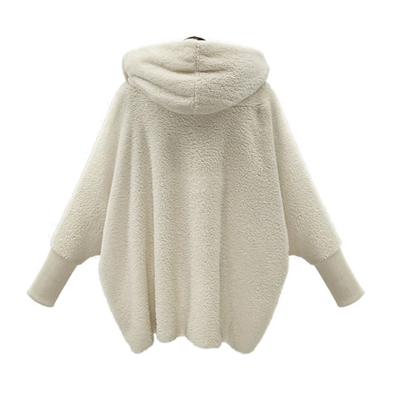 

2019 Amazon Foreign Trade Cross Border Hot Selling Loose-Fit Fluffy Cardigan Long-sleeved Coat