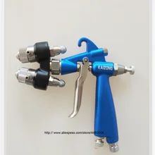 Профессиональный пистолет-распылитель с двойным соплом, нанометрический распылитель, Пистолет HVLP, распылитель краски, распылитель, инструмент, воздушный компрессор, двухкомпонентная насадка