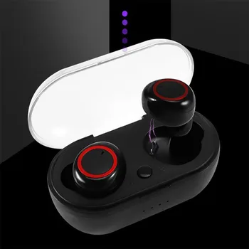 

NEW DT-2 TWS Bluetooth 5.0 Earphones Fingerprint Wireless Headphones Stereo Sports Waterproof Earbuds Headsets With Microphone