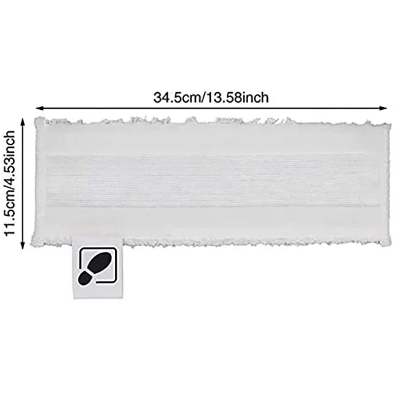 Hot 6 Pcs Microfiber Mop Cloth Pad for Karcher EasyFix SC 2, SC 3, 4, 5 Steam Cleaner Durable Replacement Accessories