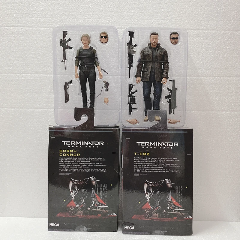 NECA Фигурка Терминатора T 800 фигурка Dark Fate Сара Коннор экшн Фигурки Коллекционная