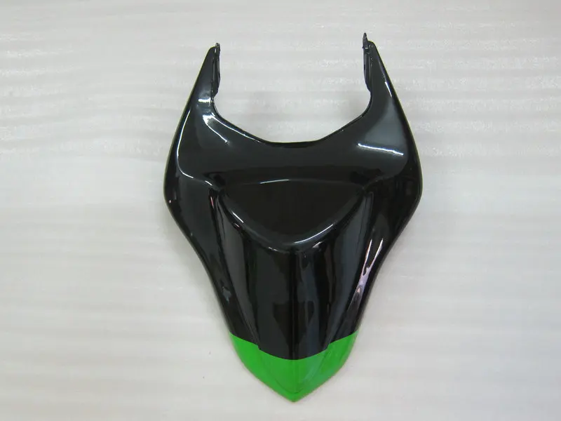 Мотоциклетный вставной обтекатель тюнинг-пакет для KAWASAKI Ninja ZX6R 636 07 08 ZX 6R 2007 2008 зелено-черные Обтекатели Кузов+ подарки KN02