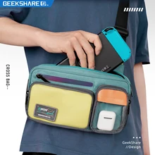 

GeekShare Nintendo Switch Travel Carrying Case Bag Large Capacity Multifunction Bags For Switch OLED Messenger Bag Switch Lite