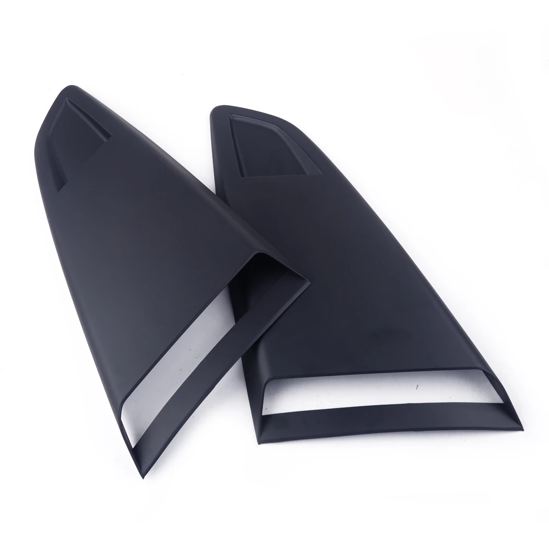 Plastic Car Window Quarter Rear Louver 1Pair for Ford Mustang 2015