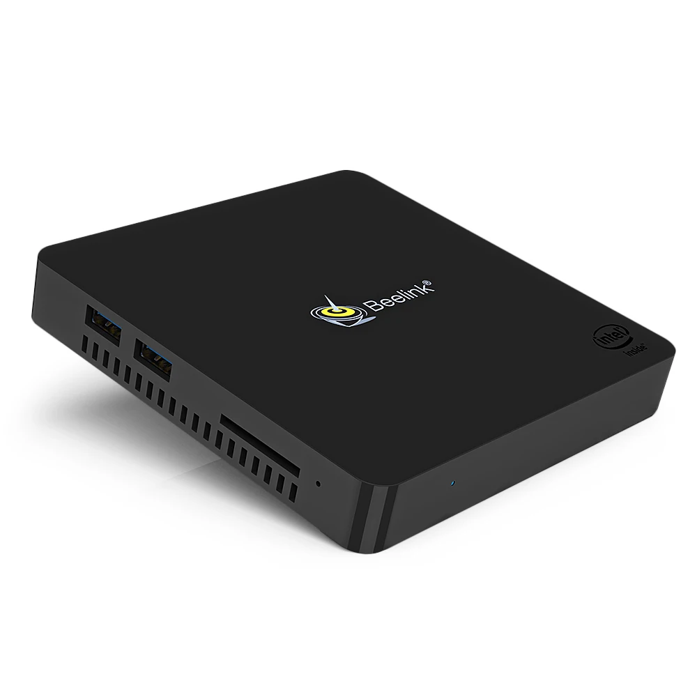 Beelink MII-V мини-ПК Intel Apollo Lake N3350 4GB DDR4L 64/128GB Win10 BT4.0 2,4 GHz+ 5,8 GHz двухдиапазонный WiFi с поддержкой двух дисплеев