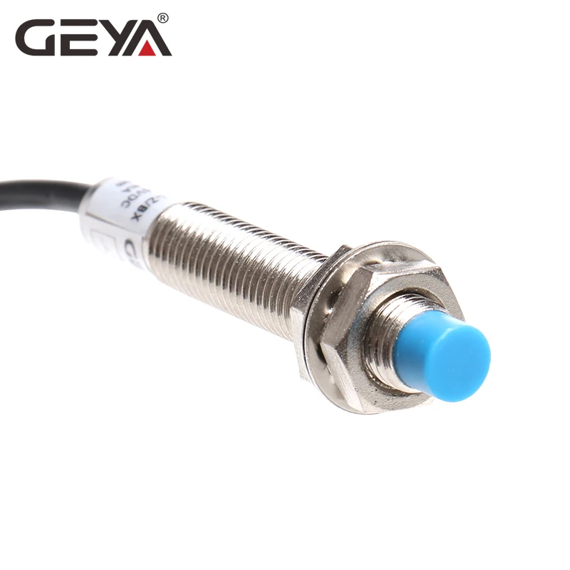 Free Shipping GEYA 2mm Sensing Distance Inductive Proximity Switch NPN PNP DC 10-30V Proximity Sensor DC 3 Wire