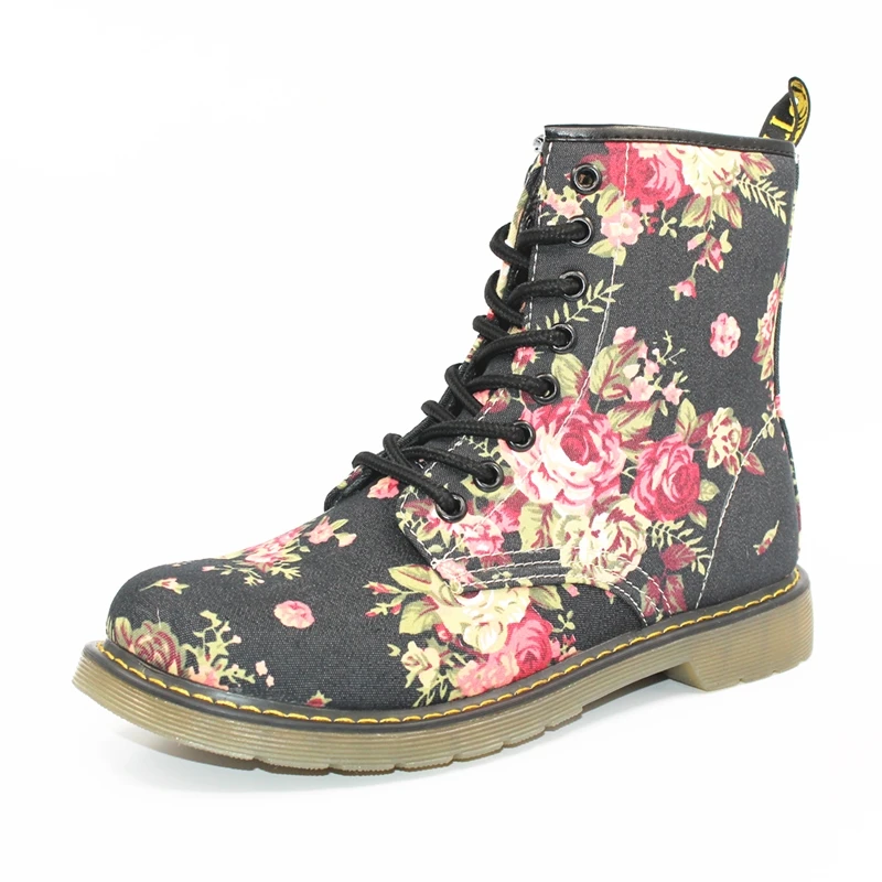 vintage black lace up boots