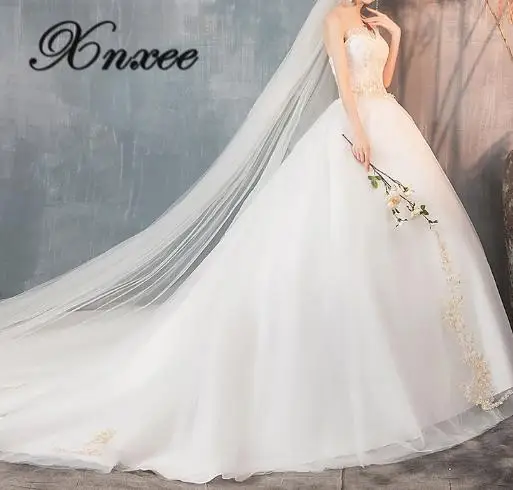 Xnxee платья новые длинные хвост мечта бюстгальтер Простые платья Vestido