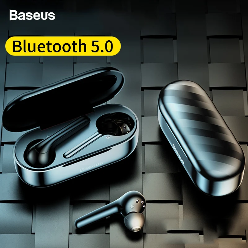 3275.73руб. 35% СКИДКА|Baseus W07 TWS Bluetooth наушники, стерео, настоящие беспроводные наушники, спортивные наушники с шумоподавлением, гарнитура Bluetooth 5,0, наушники с микрофоном-in Наушники и гарнитуры from Бытовая электроника on AliExpress - 11.11_Double 11_Singles' Day