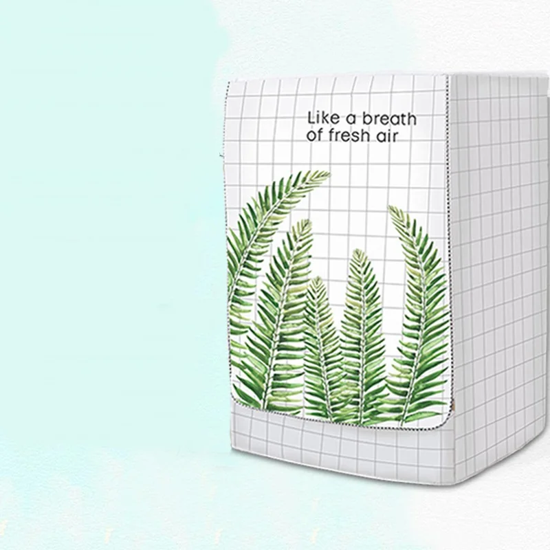 Washing machine cover Silver coated printed waterproof sunscreen for automatic Haier little swan Panasonic beauty