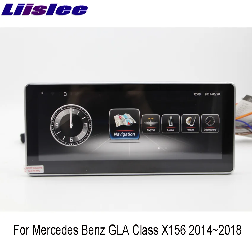Liislee 10 25 &quotAndroid для Mercedes Benz MB GLA Class X156 2014 ~ 2018 gps навигация радио стерео