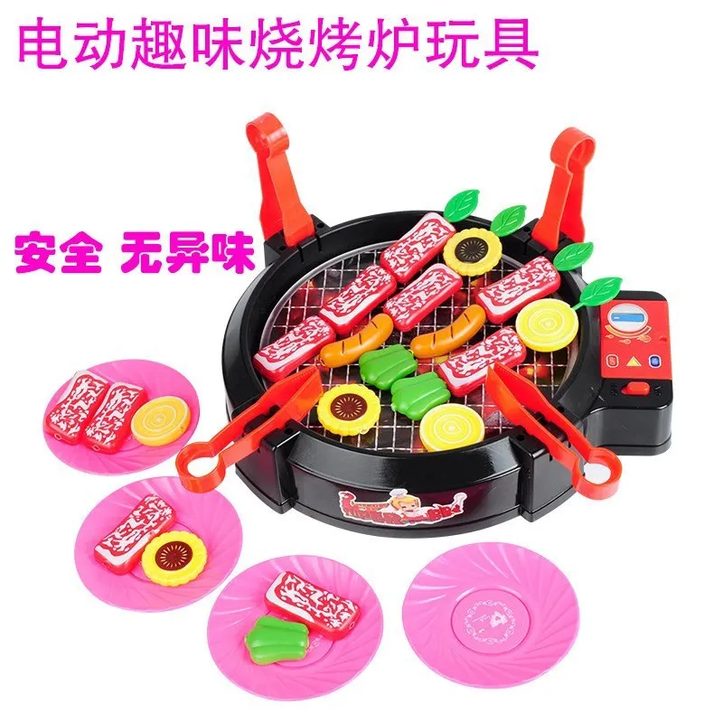  Ice Cream Candy Car Toy Set Hand-made North America Ice Cream Machine Barbecue Children GIRL'S Mode