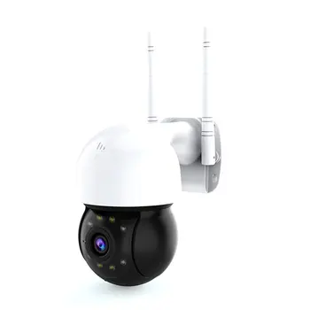 

Wireless Wifi Network Spherical Rotating Camera EU Outdoors High Definition Intelligent Night Vision Monitor