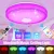 Modern RGB LED Ceiling Lights Home lighting 36W 72W APP bluetooth Music Light Bedroom Lamps Smart Ceiling Lamp+Remote Control